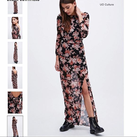 For Love And Lemons Dresses & Skirts - For Love and Lemons autumn maxi dress